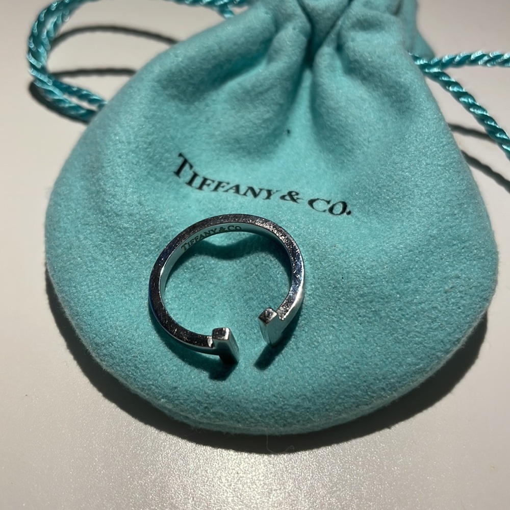 Tiffany T Square Ring - Picture 3 of 4